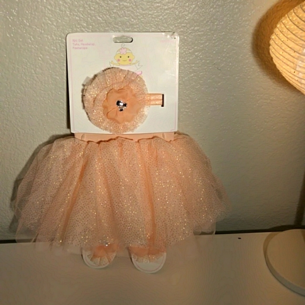 Little Cuties baby tutu skirt set
